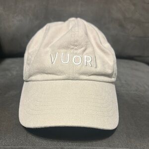 Vuori Cream Baseball Cap